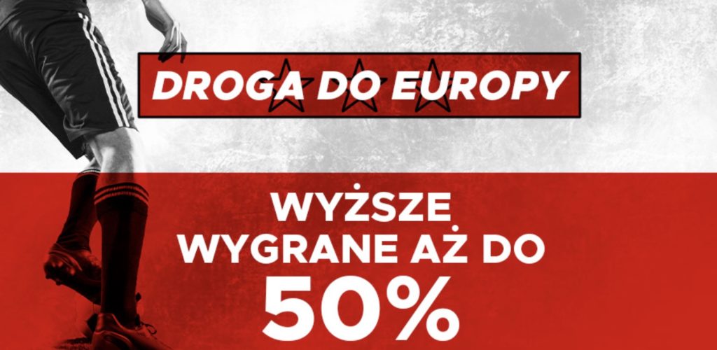 Betclic daje 50% więcej na mecze Polski w eliminacjach Euro 2020!